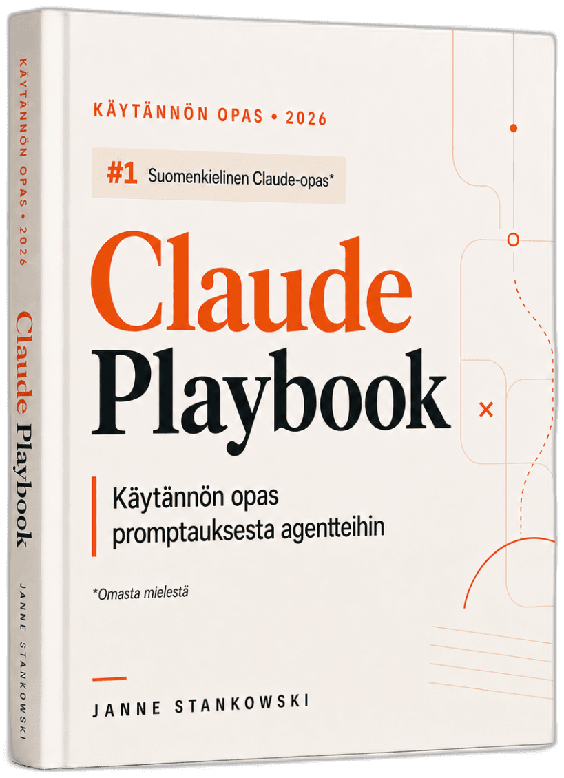 Claude Playbook -opas, kansikuva